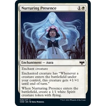 Image for Nurturing Presence (26) (VOW) - Magic: The Gathering