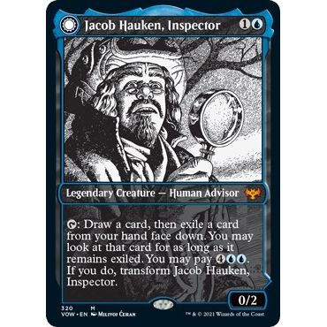 Image for Jacob Hauken, Inspector (Showcase) (320) (VOW) - Magic: The Gathering
