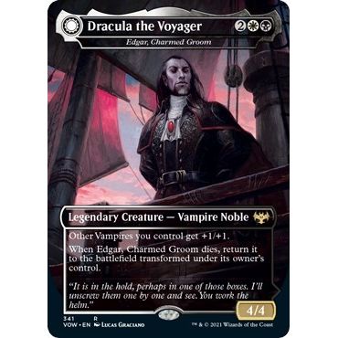 Image for Dracula the Voyager - Edgar, Charmed Groom (341) (VOW) - Magic: The Gathering