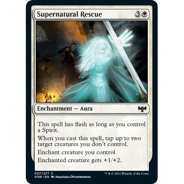 Image for Supernatural Rescue (37) (VOW) - Magic: The Gathering
