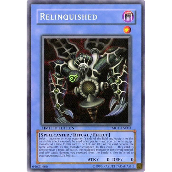 Image for Relinquished (MC1-EN003) (MC1) - YuGiOh