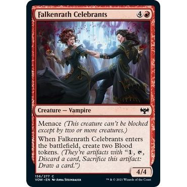 Image for Falkenrath Celebrants (156) (VOW) - Magic: The Gathering