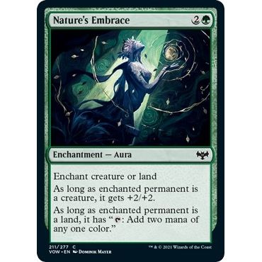 Image for Nature's Embrace (211) (VOW) - Magic: The Gathering