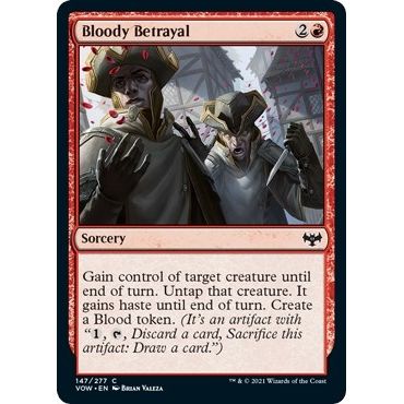 Image for Bloody Betrayal (147) (VOW) - Magic: The Gathering