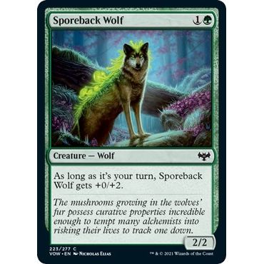 Image for Sporeback Wolf (223) (VOW) - Magic: The Gathering