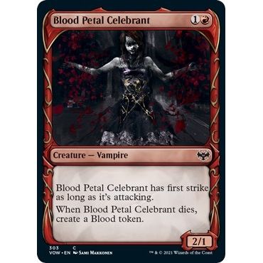 Image for Blood Petal Celebrant (Showcase) (303) (VOW) - Magic: The Gathering