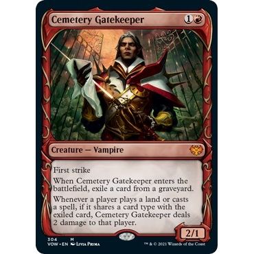 Image for Cemetery Gatekeeper (Showcase) (304) (VOW) - Magic: The Gathering