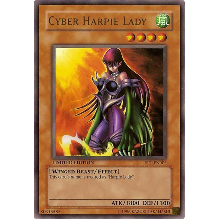Image for Cyber Harpie Lady (SP1-EN001) (SP1) - YuGiOh