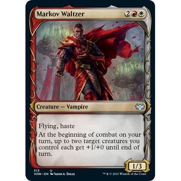 Image for Markov Waltzer (Showcase) (313) (VOW) - Magic: The Gathering
