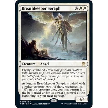 Image for Breathkeeper Seraph (31) (VOC) - Magic: The Gathering