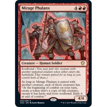 Image for Mirage Phalanx (35) (VOC) - Magic: The Gathering