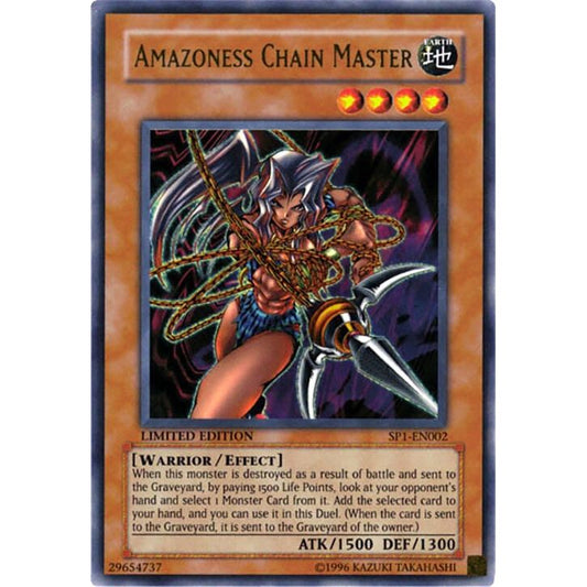 Image for Amazoness Chain Master (SP1-EN002) (SP1) - YuGiOh