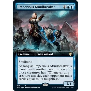 Image for Imperious Mindbreaker (Extended Art) (71) (VOC) - Magic: The Gathering
