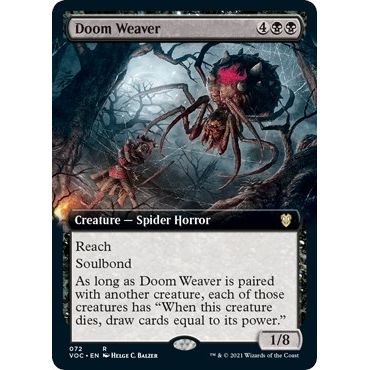 Image for Doom Weaver (Extended Art) (72) (VOC) - Magic: The Gathering
