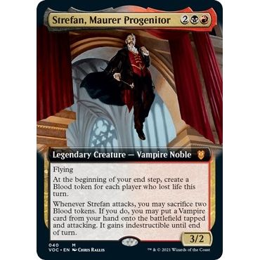 Image for Strefan, Maurer Progenitor (Extended Art) (40) (VOC) - Magic: The Gathering