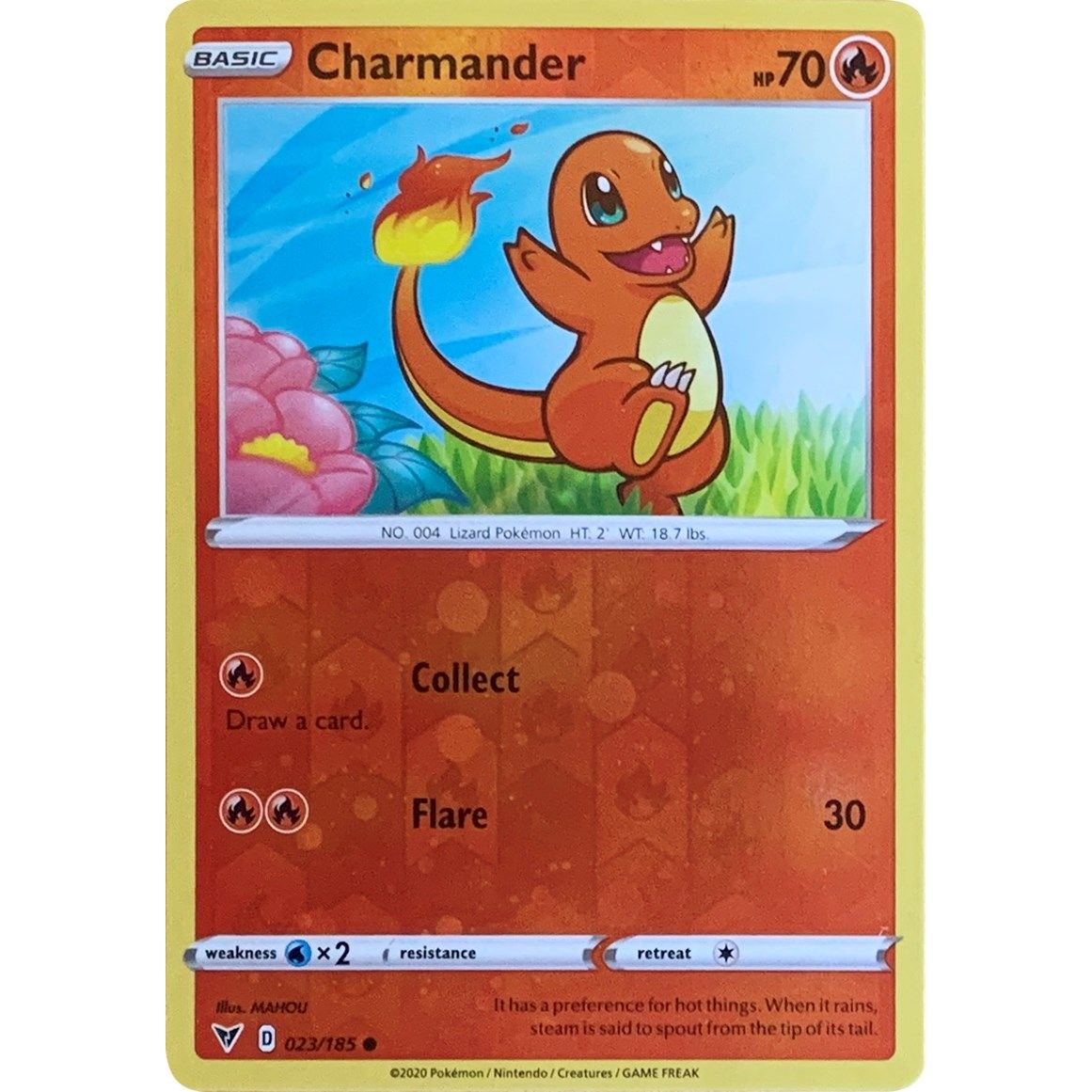 Image for Charmander - 023/185 (Reverse Cosmos Holo) (023/185) (MCAP) - Pokemon