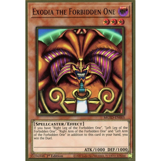 Image for Exodia the Forbidden One (MGED-EN005) (MGED) - YuGiOh