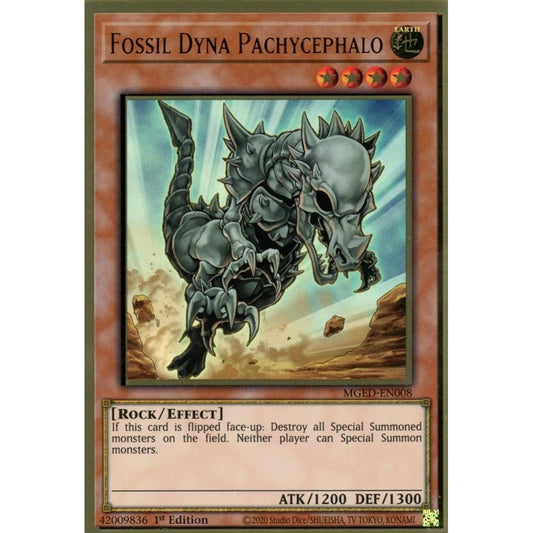 Image for Fossil Dyna Pachycephalo (MGED-EN008) (MGED) - YuGiOh