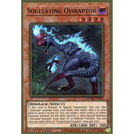 Image for Souleating Oviraptor (MGED-EN015) (MGED) - YuGiOh