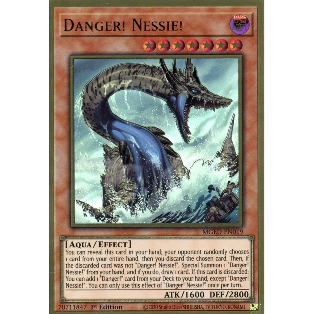 Image for Danger! Nessie! (MGED-EN019) (MGED) - YuGiOh