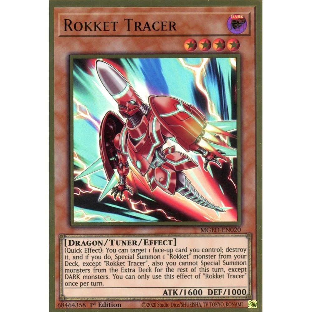 Image for Rokket Tracer (MGED-EN020) (MGED) - YuGiOh