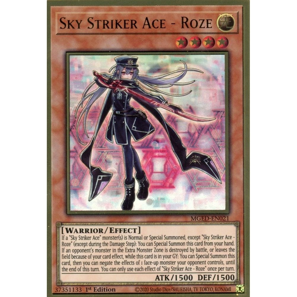 Image for Sky Striker Ace - Roze (MGED-EN021) (MGED) - YuGiOh
