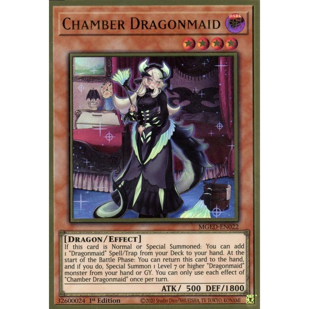 Image for Chamber Dragonmaid (MGED-EN022) (MGED) - YuGiOh