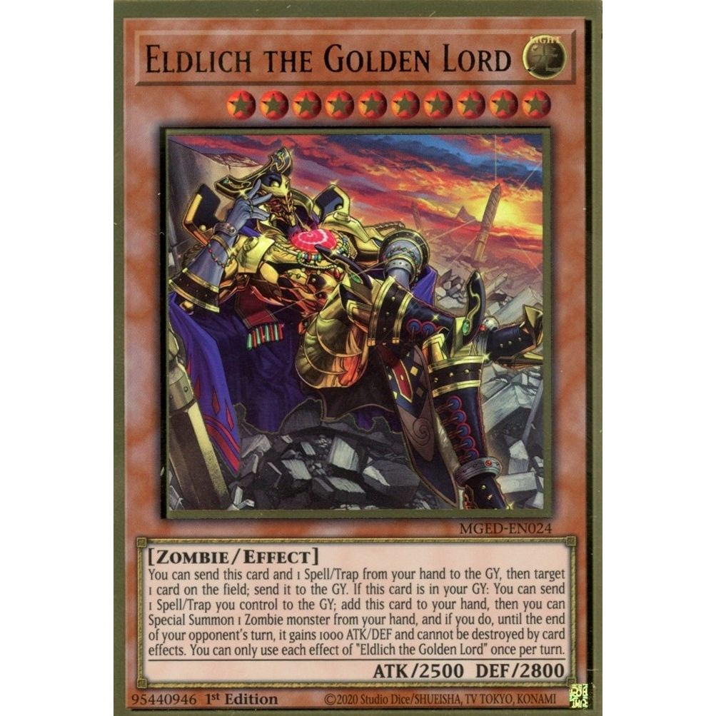 Image for Eldlich the Golden Lord (MGED-EN024) (MGED) - YuGiOh