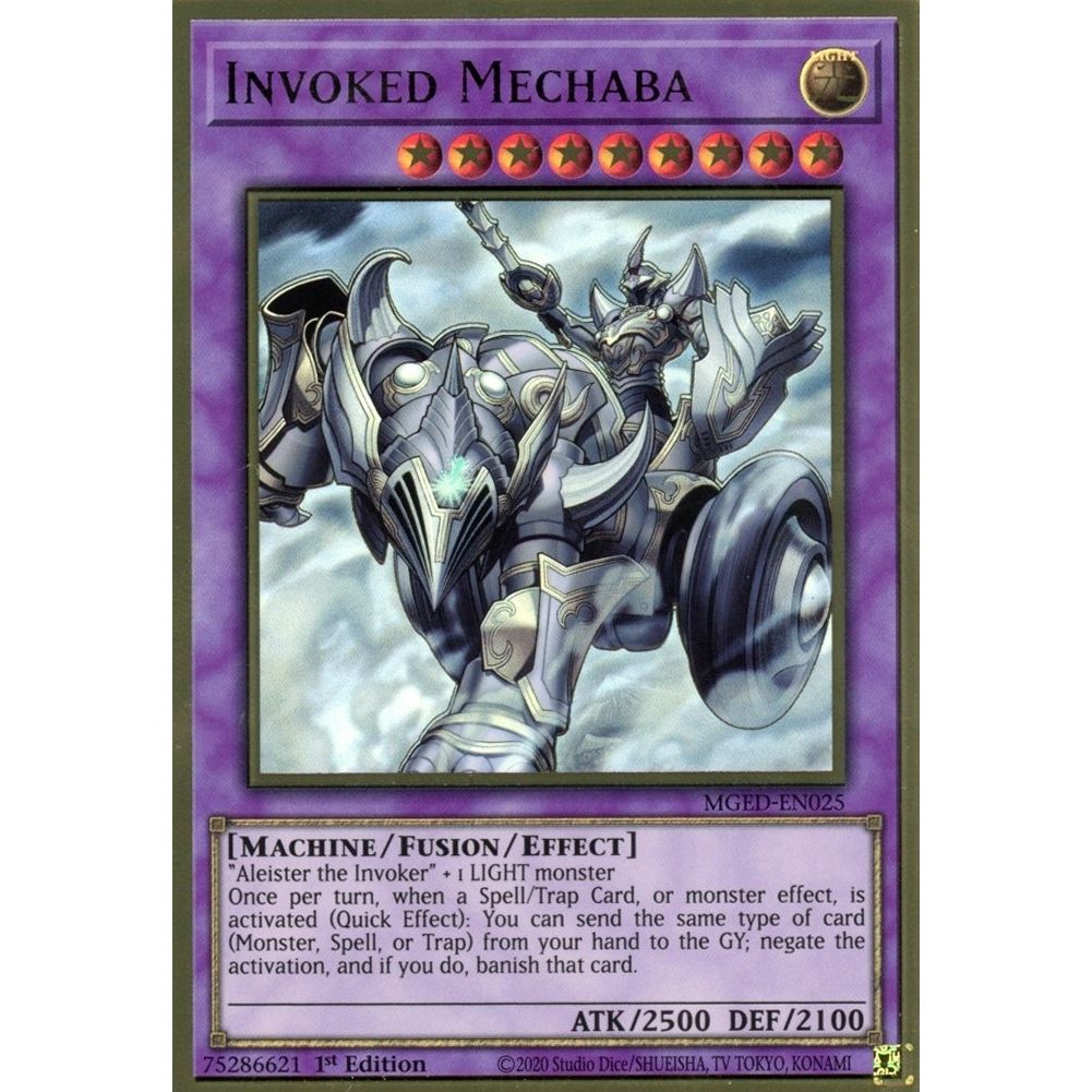 Image for Invoked Mechaba (MGED-EN025) (MGED) - YuGiOh