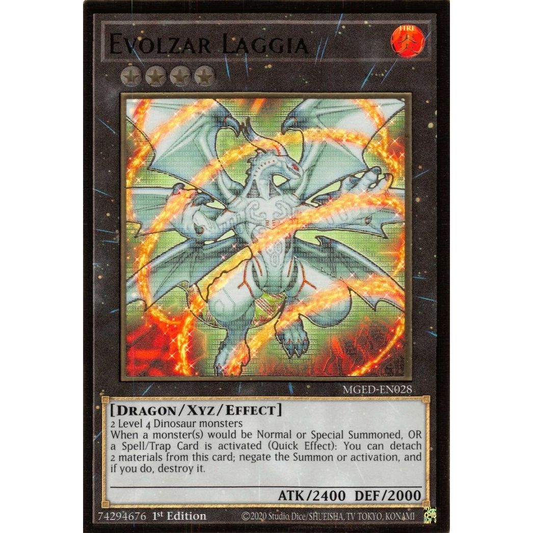 Image for Evolzar Laggia (MGED-EN028) (MGED) - YuGiOh