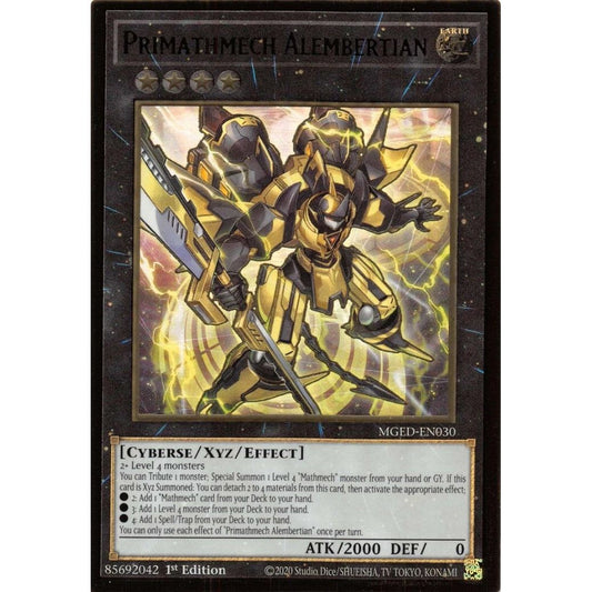Image for Primathmech Alembertian (MGED-EN030) (MGED) - YuGiOh