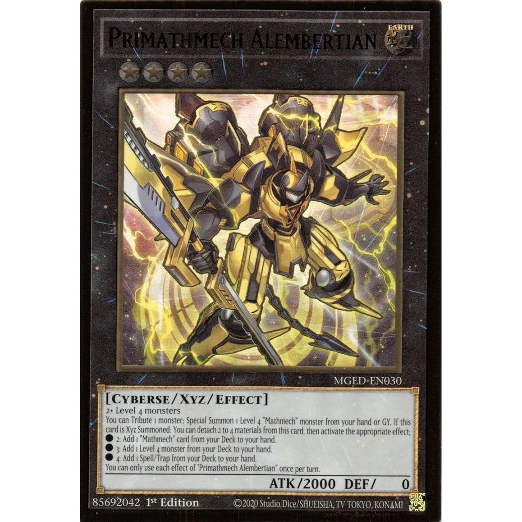 Image for Primathmech Alembertian (MGED-EN030) (MGED) - YuGiOh