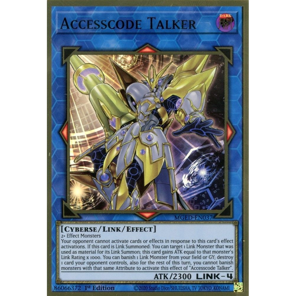Image for Accesscode Talker (MGED-EN037) (MGED) - YuGiOh