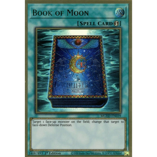 Image for Book of Moon (MGED-EN039) (MGED) - YuGiOh