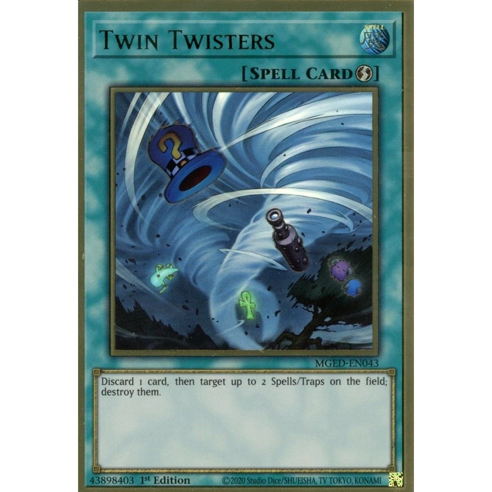 Image for Twin Twisters (MGED-EN043) (MGED) - YuGiOh