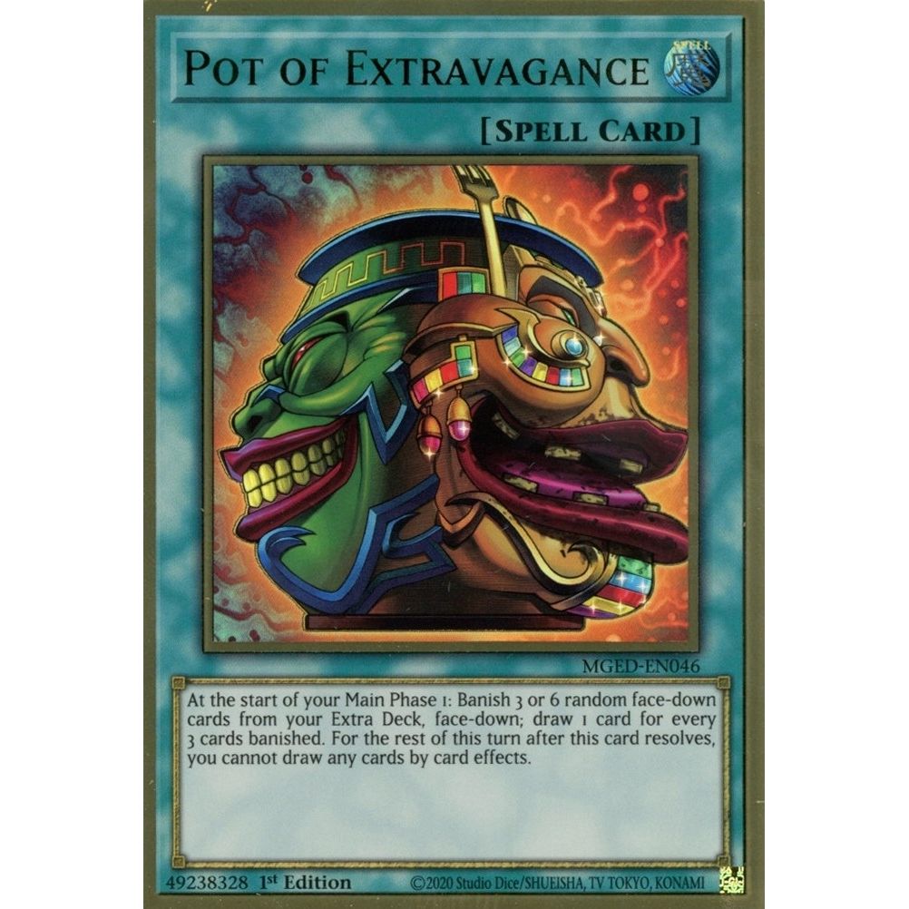 Image for Pot of Extravagance (MGED-EN046) (MGED) - YuGiOh