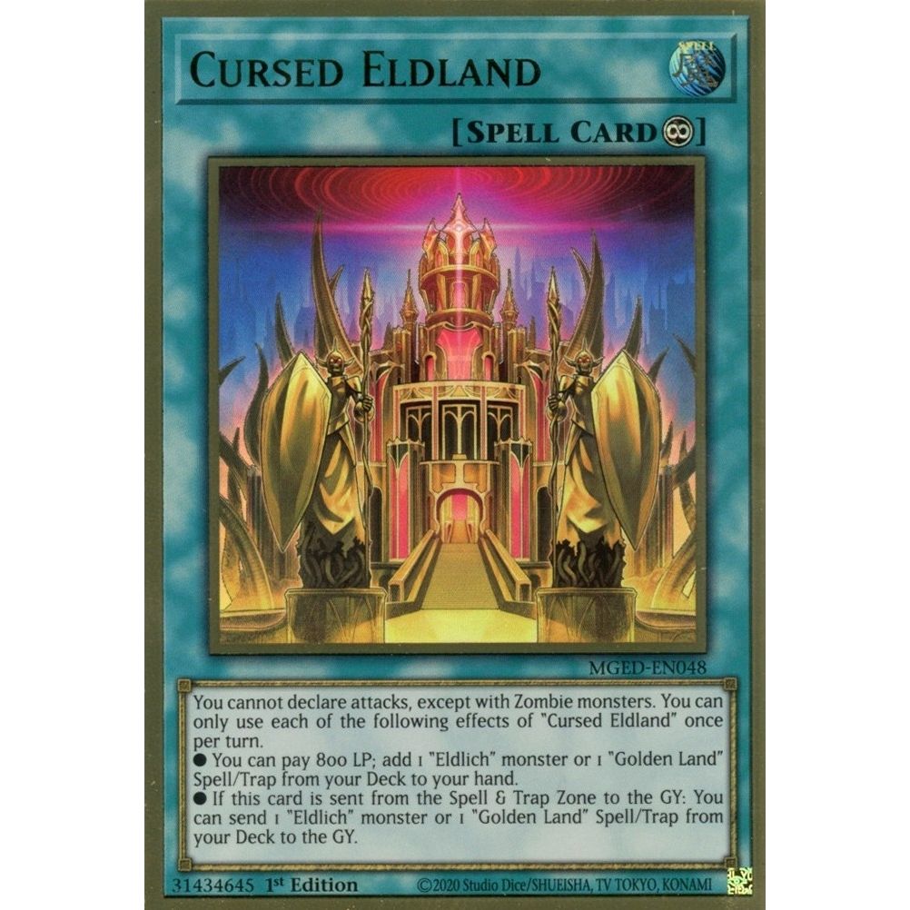 Image for Cursed Eldland (MGED-EN048) (MGED) - YuGiOh
