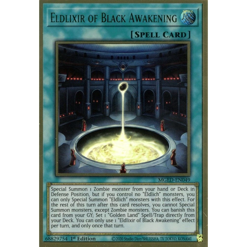 Image for Eldlixir of Black Awakening (MGED-EN049) (MGED) - YuGiOh