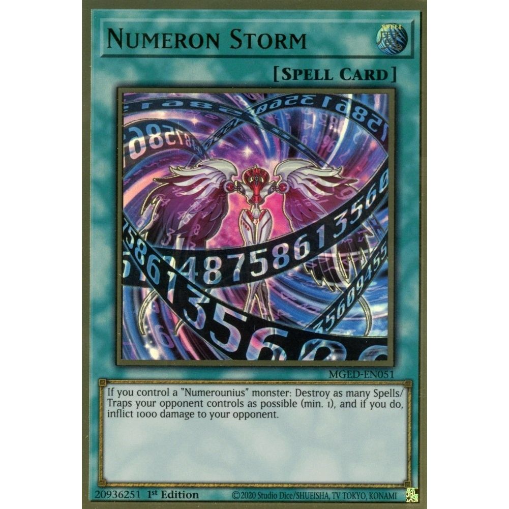 Image for Numeron Storm (MGED-EN051) (MGED) - YuGiOh