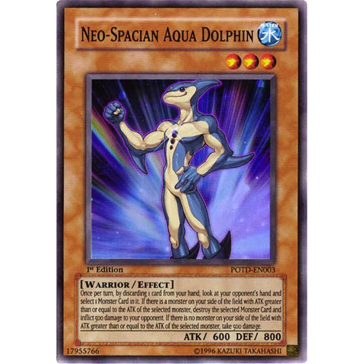 Image for Neo-Spacian Aqua Dolphin (POTD-EN003) - YuGiOh