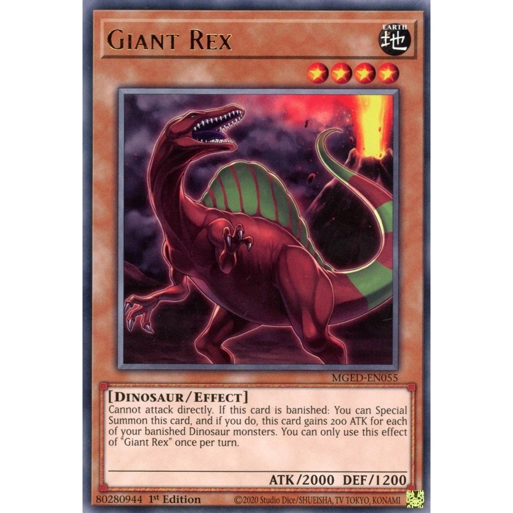Image for Giant Rex (MGED-EN055) (MGED) - YuGiOh
