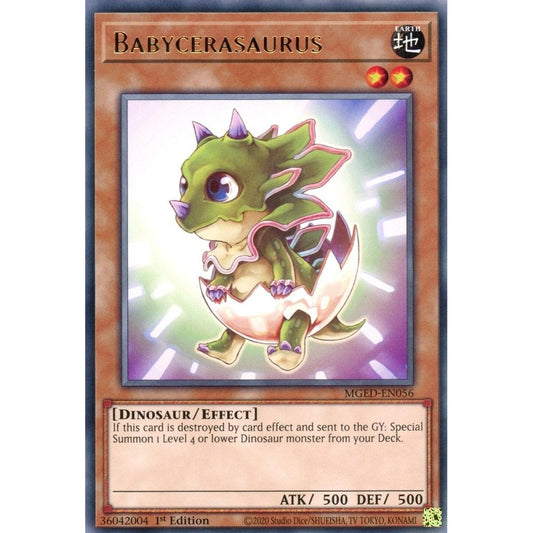 Image for Babycerasaurus (MGED-EN056) (MGED) - YuGiOh