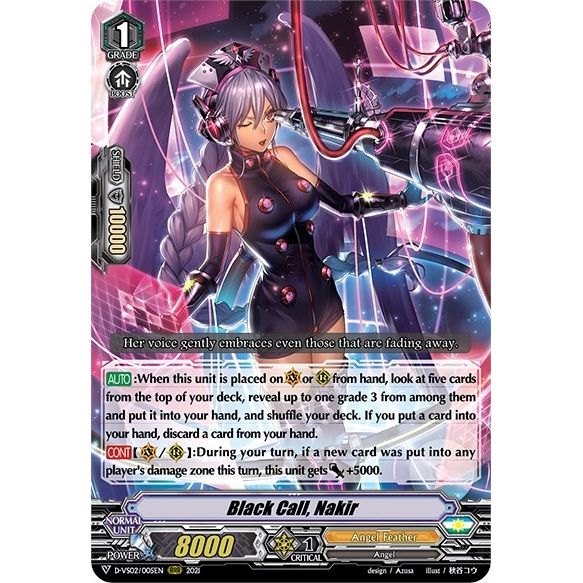 Image for Black Call, Nakir (D-VS02/005EN) (D-VS02) - Cardfight Vanguard