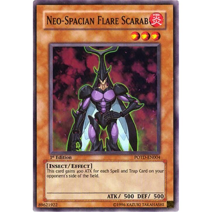 Image for Neo-Spacian Flare Scarab (POTD-EN004) - YuGiOh