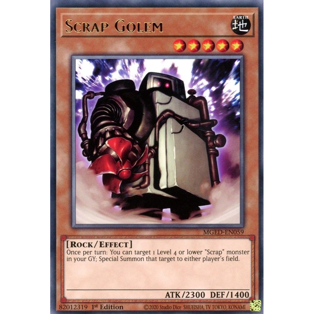 Image for Scrap Golem (MGED-EN059) (MGED) - YuGiOh