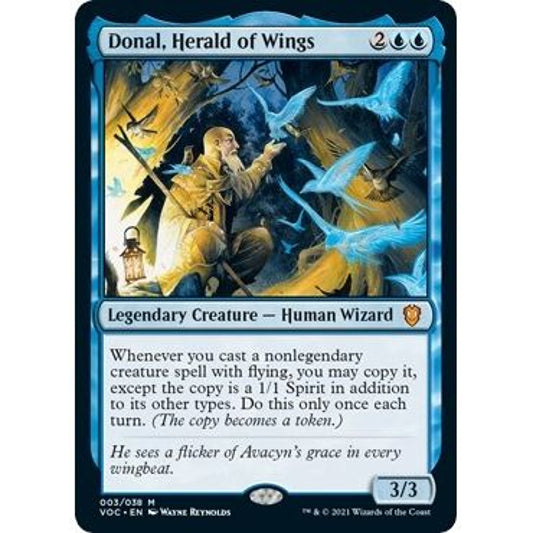 Image for Donal, Herald of Wings (3) (VOC) - Magic: The Gathering
