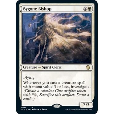 Image for Bygone Bishop (80) (VOC) - Magic: The Gathering
