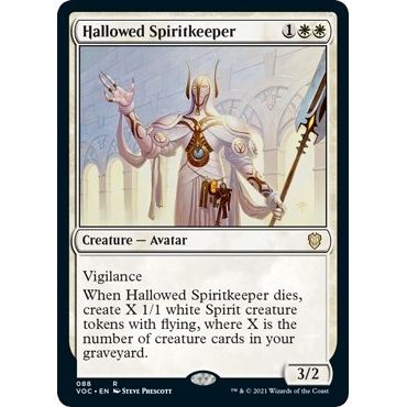 Image for Hallowed Spiritkeeper (88) (VOC) - Magic: The Gathering