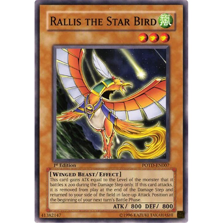 Image for Rallis the Star Bird (POTD-EN007) - YuGiOh