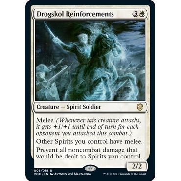 Image for Drogskol Reinforcements (5) (VOC) - Magic: The Gathering